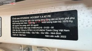 Xe Hyundai Accent 1.4 AT 2022